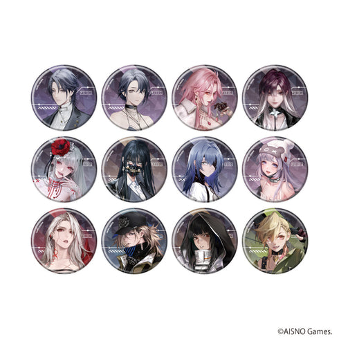 『無期迷途』ホログラム缶バッジ(57mm)01/コンプリートセット(全12種)(公式イラスト)